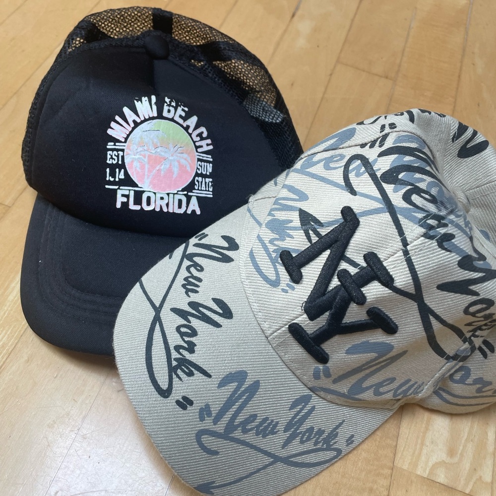 Graphic Tourist Caps